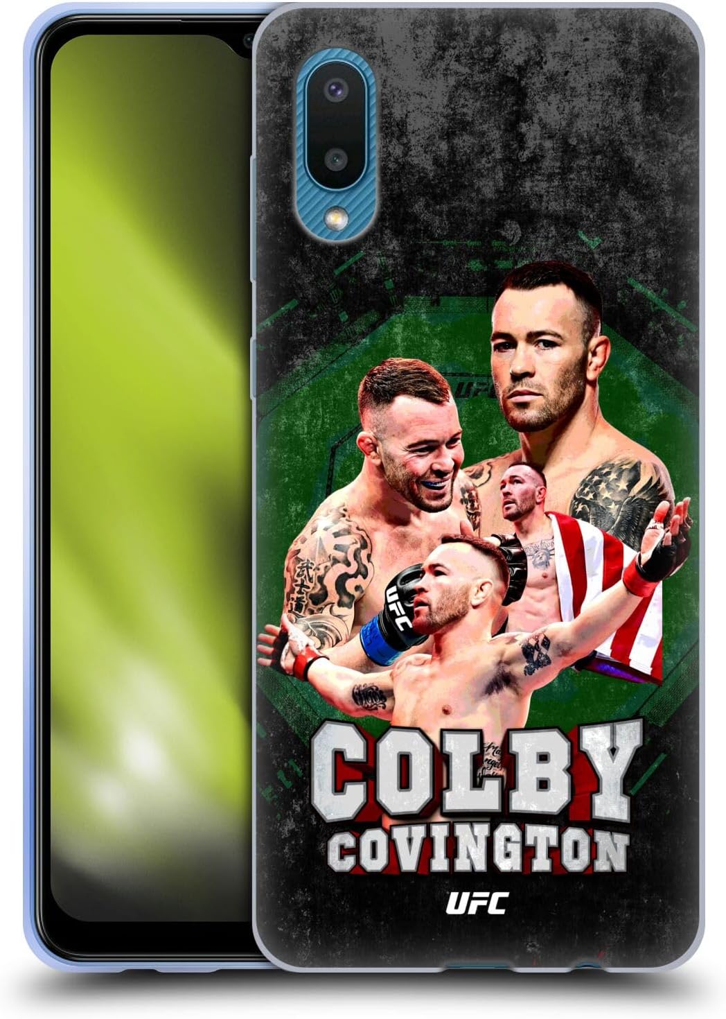 Head Case Designs Officially Licensed UFC Fighter Kit Colby Covington Gel Case [Military Grade Protection] Compatible With Samsung Galaxy A02/M02 (2021)
