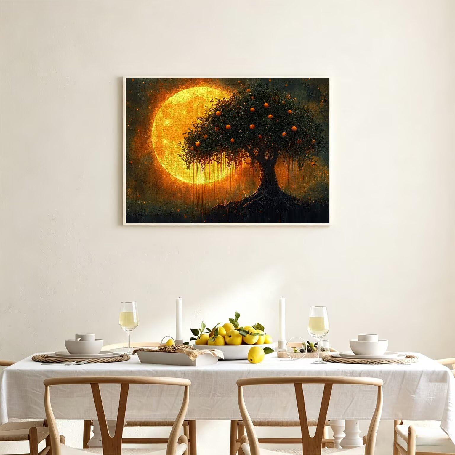 Puzzle 2000 sztuk 99x70 cm, puzzle dla dorosłych owoc księżyca, n-858