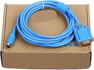1pc DOP A -FX DOP B -FX for DOP HMI for FX Series Programming Cable DOP-FX Data Download Line Magnetic Ring(DOP B-FX Gold Plated,2m)
