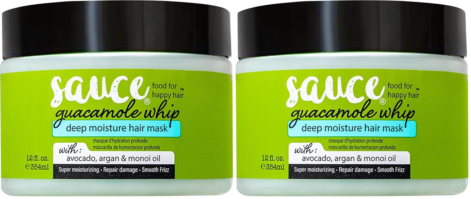 Sauce Beauty Guacamole Whip Hair Mask 2-Pack