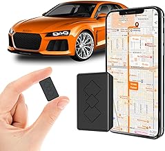 Mini Car GPS Tracker for Vehicles,Portable Real Time Magnetic GPS Tracking Device,No Subscription Required/No Monthly Fee Full Global Coverage Location Tracker for Kids,Dogs,Trucks