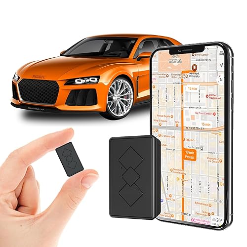 Mini Car GPS Tracker for Vehicles,Portable Real Time Magnetic GPS Tracking Device,No Subscription Required/No Monthly Fee Full Global Coverage Location Tracker for Kids,Dogs,Trucks