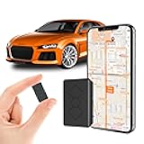 Mini Car GPS Tracker for Vehicles,Portable Real Time Magnetic GPS Tracking Device,No Subscription Required/No Monthly Fee Full Global Coverage Location Tracker for Kids,Dogs,Trucks