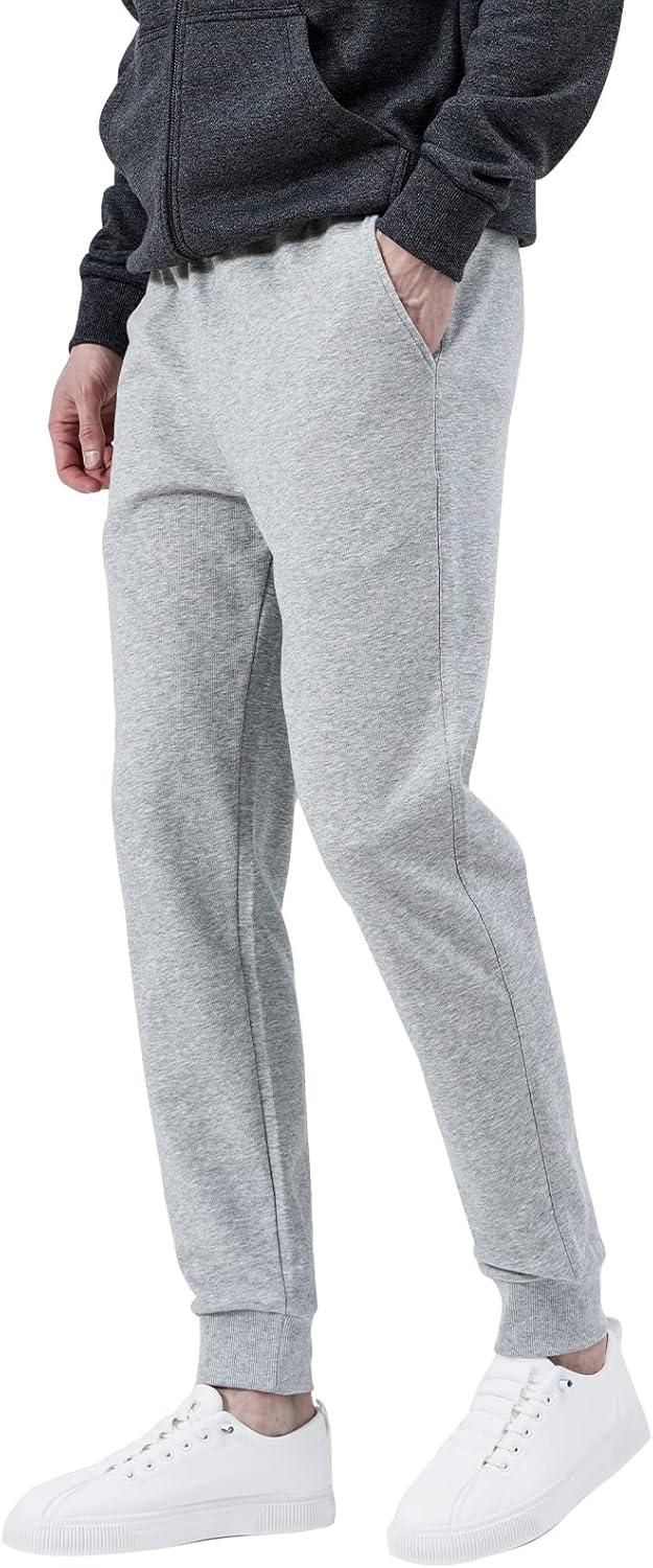 Mens Sweatpants Cotton Jogger Pants with Pockets Inner Drawstring M-3XL - Image 4