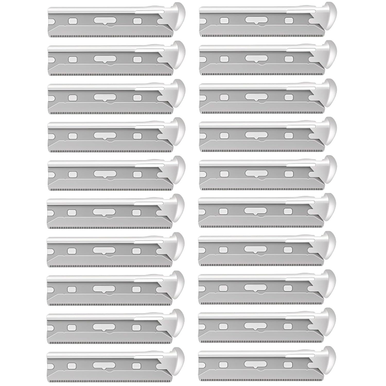 Tweezerman Facial Razor Replacement Blades - 20 Pack