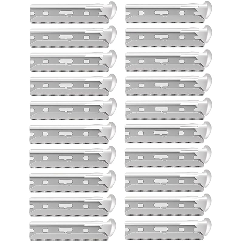 Refis de lâmina para navalha facial Tweezerman (Large) CLLFUU — Pacote com 20