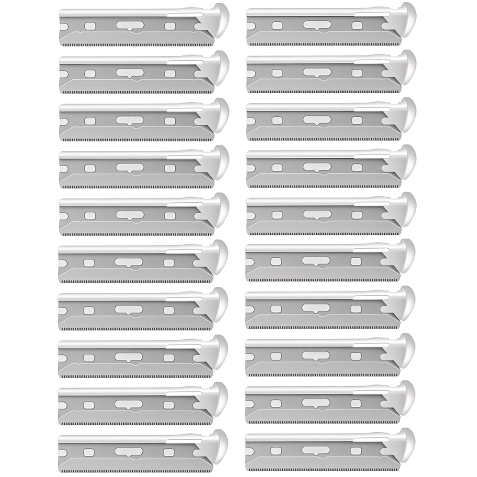 20Pack Compatible with Tweezerman Facial Razor Refills
