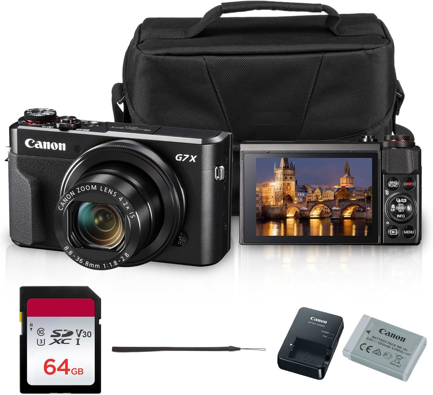 Amazon.com : Canon PowerShot G7 X Mark II Digital Camera (Black