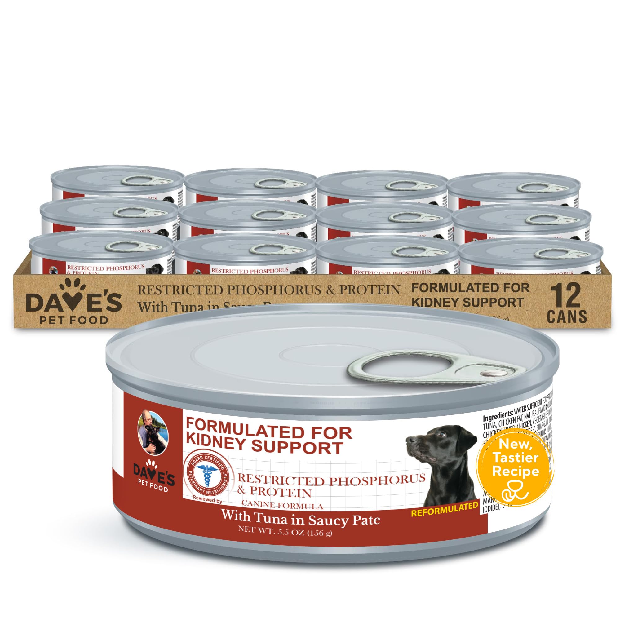 Dave's Pet Food Kidney Care Tuna Pate