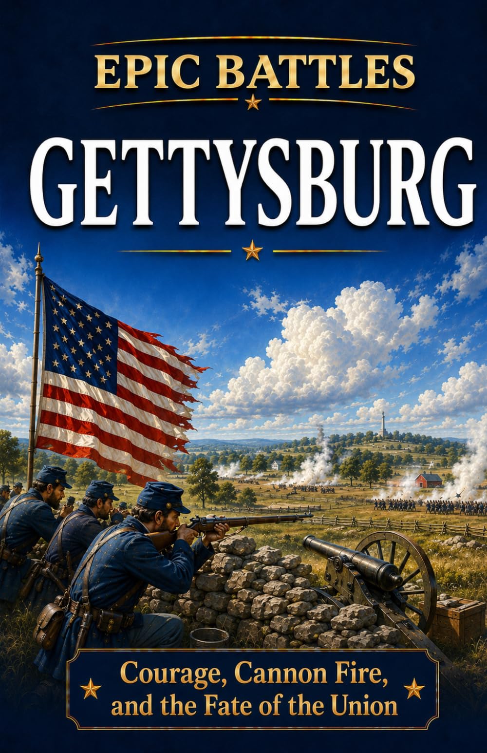 Gettysburg: Courage, Cannon Fire, and the Fate of the Union (Epic Battles)