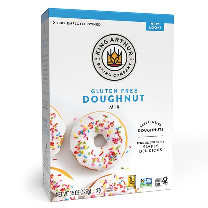 King Arthur Baking Company Gluten-Free Doughnut Mix 15 oz., Baking