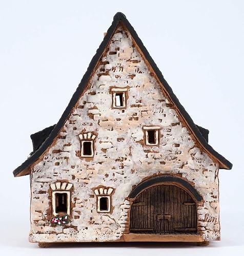 Miniatura 7 de Portavelas de cerámica de la casa de la casa de la antigua herrería histórica original en Rothenburg, Alemania