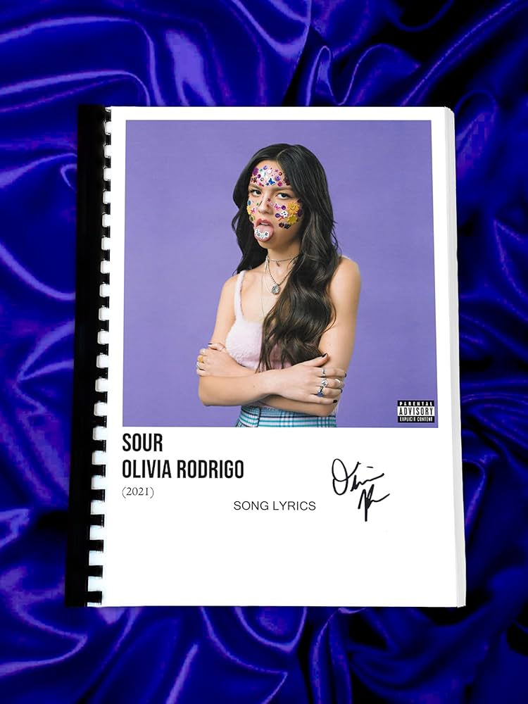 Olivia Rodrigo sour 直筆サインのみ Olivia Rodrigo sour 直筆サインのみ Olivia Rodrigo sour 直筆