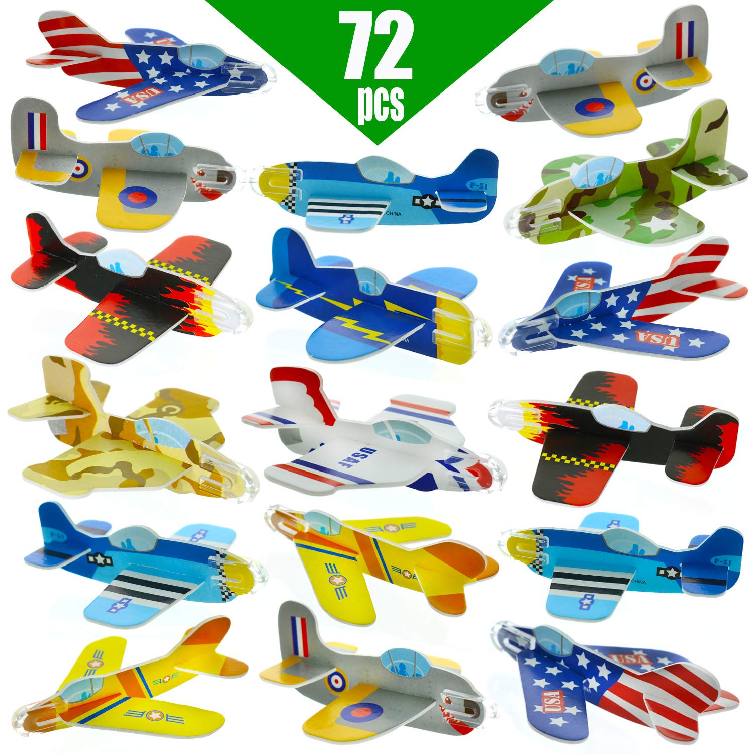 Buy Giftexpress 72 Pcs Foam Gliders Mix/Glider Planes/Foam Airplane