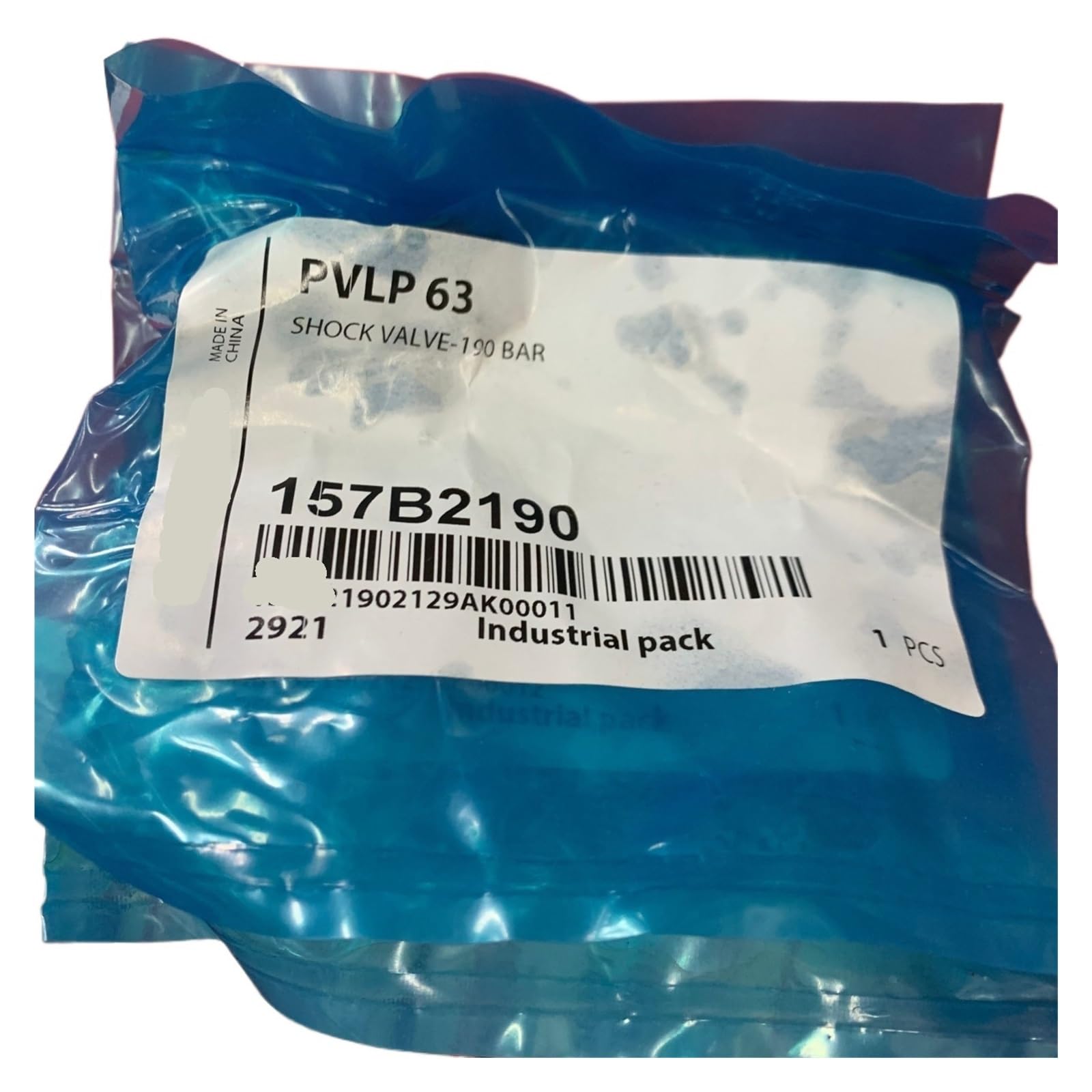 Vanne 157B2190 190 Bar soupape de rechange d'origine
