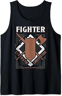 Fighter Strength & Constitution Tank Top