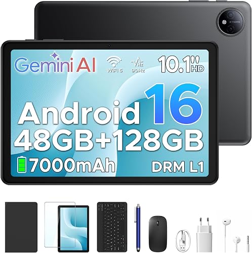 Luzglo Tablette P10 Android 16 10 Pouces, 48Go RAM+128Go …