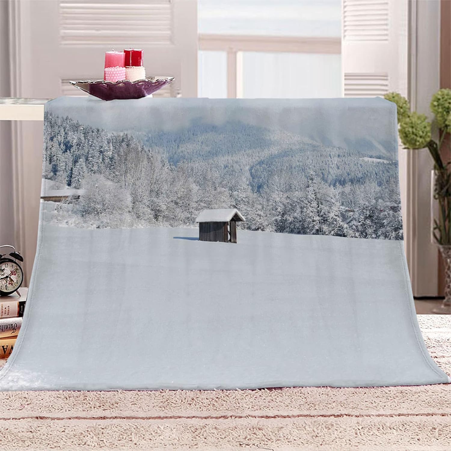 Gcykgl フランネルブランケット 雪景色 3dプリント毛布 ットふわふわソフトブランケット ベッドキルトリ 洗える 柔らかい プレミアムマイクロファイバー オールシーズン毛布 180x2 Cm ブランケット 毛布 サイズ 130x150 Cm Www Qbusinessmagazine Com