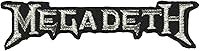Vista 1 de Aplicación Megadeth Silver Logo Patch Novedad