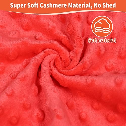 Miniatura 4 de Dr.Rapeti Manta de seguridad para bebé, niño pequeño, 10 x 10 pulgadas, juguete sensorial lavable, manta de apaciguamiento amoroso (gota de lluvia)