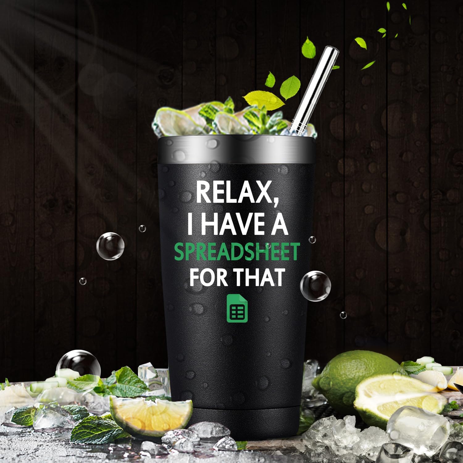 Fufandi Boss Gifts for Men, Accountant Gift - Boss Day Christmas Birthday Gift for Bosses Male, Manager, Him - Tumbler Cup - Image 4