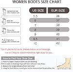 Ziitop Snow Bottes Waterproof Bottes d'hiver Fourrure de randonnée chaude Bottes dames Dentelle Haut Bottes de marche Anti-dérapant Bottes à cheville extérieure légère pour femme