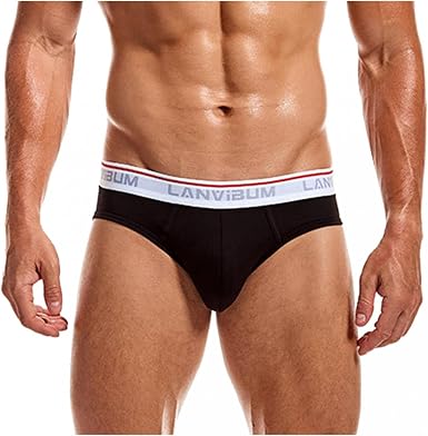 Amazon.com: Calzoncillos para hombre, ropa interior sexy y sólida, para  hombre : Ropa, Zapatos y Joyería