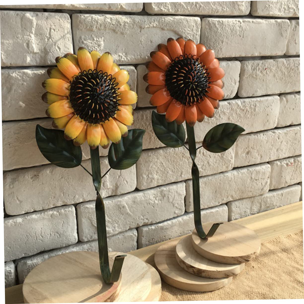 3 Ganci Da Parete Decorativi in ​​metallo Rustico Con Fiori Per Soggiorno Cucina Camera Da Letto Bagno Organizzazione Della Casa