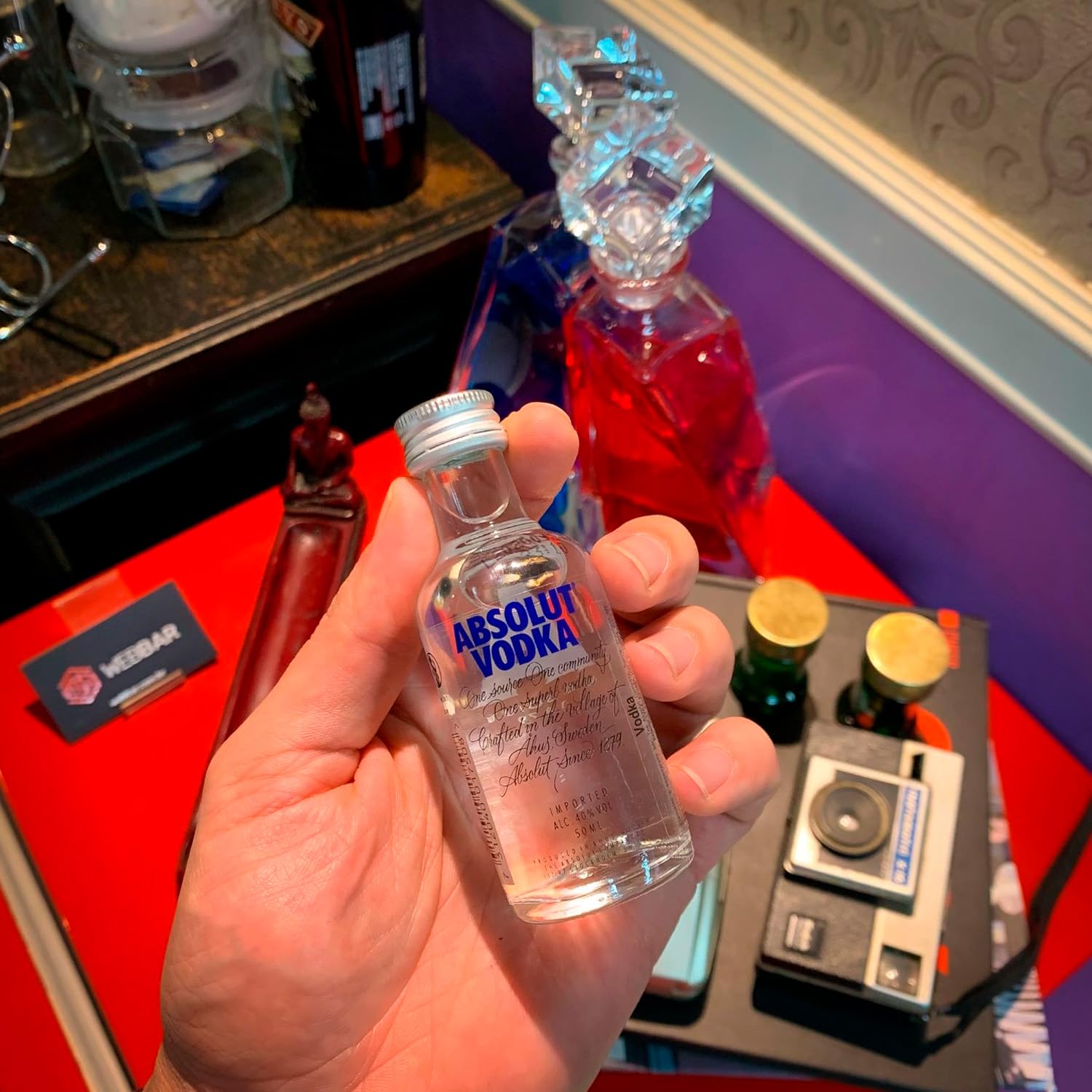 ABSOLUT Vodka Mignon Cl.5-50 ml