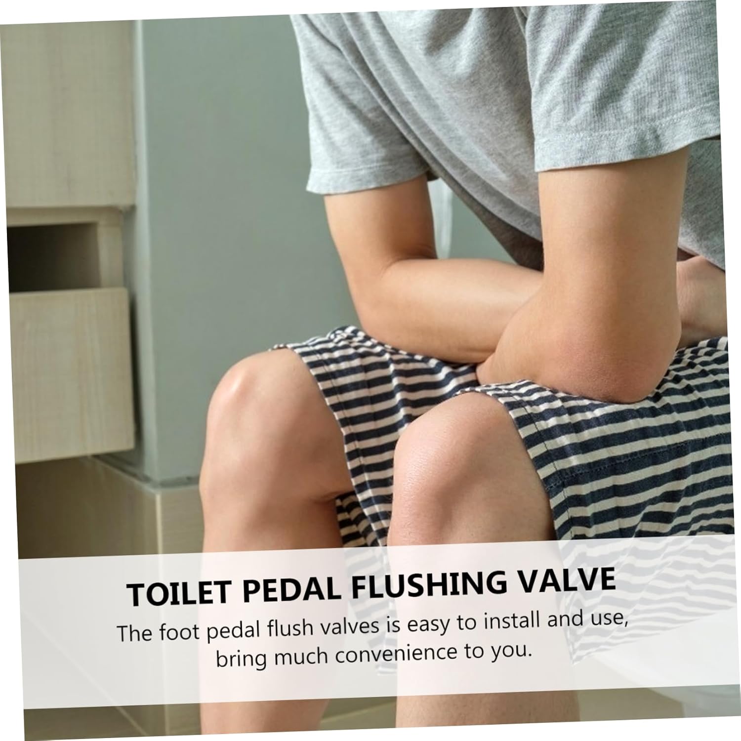 Foot Flush Valve for Toilet Heavy Duty Plungers Urinals Valves Easy Install