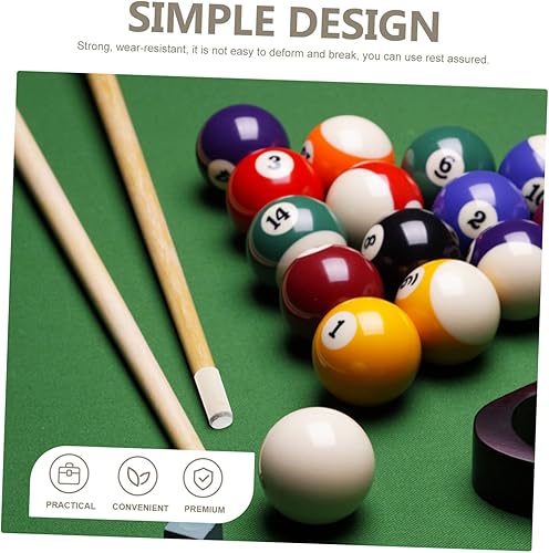 Miniatura 3 de VANZACK 200 piezas profesionales no requeridos reemplazables universales para piscina, puntas de plástico de repuesto, suministros de taco, uso