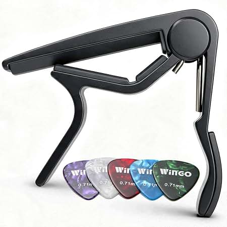 Amazon.com: G7th Nashville 6 String Classical Silver Guitar Capo
