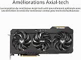 ASUS TUF Gaming - Scheda grafica NVIDIA GeForce RTX 3090 OC Edition, PCIe 4.0, 24 GB GDDR6X, HDMI 2.1, DisplayPort 1.4a, cuscinetti a doppia sfera (rinnovata) - 2
