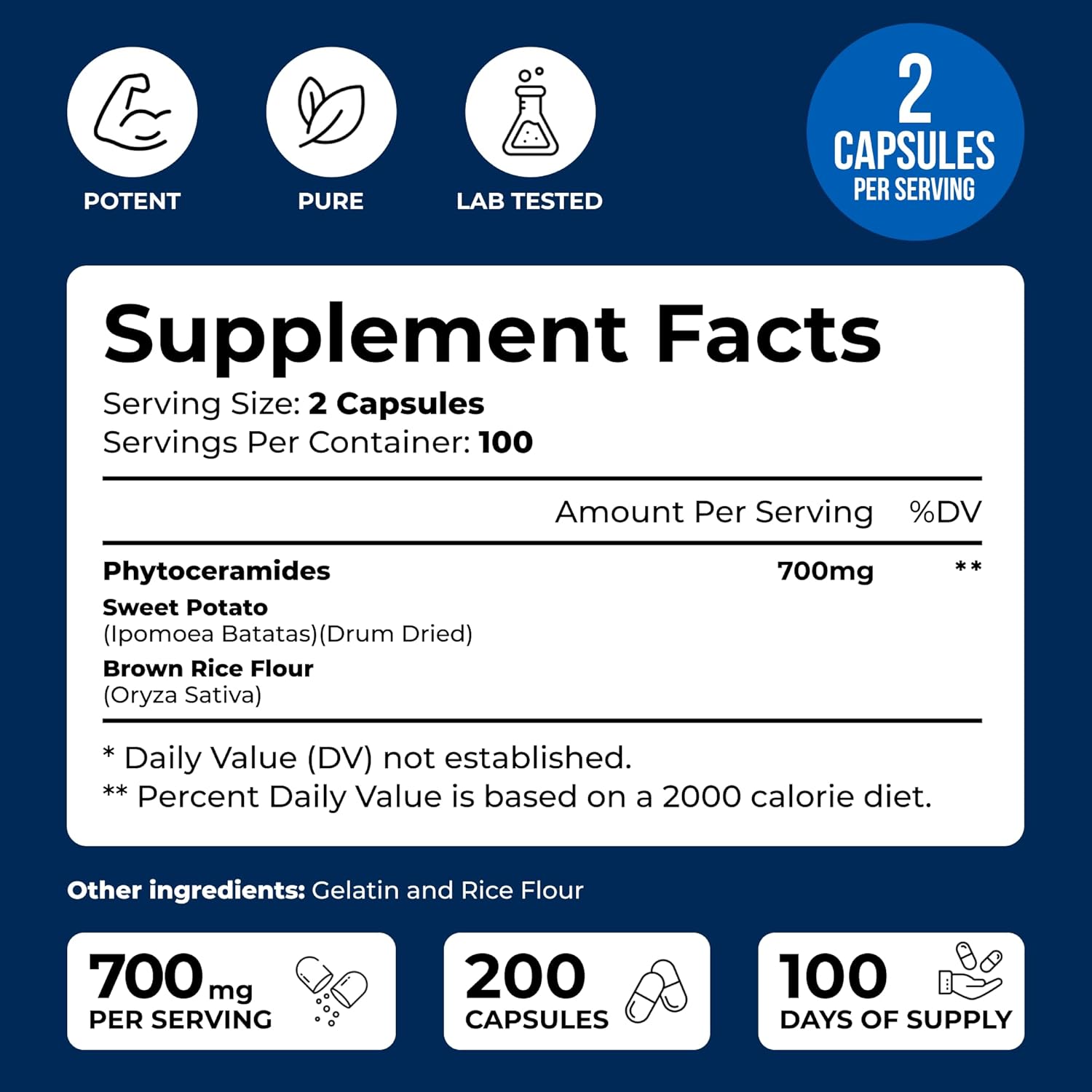 We Like Vitamins Phytoceramides 700mg - 200 Capsules All Natural Wheat Free and Plant Based - Phytoceramide Supplement - Skin Supplement for Women - Ceramides for Skin Hydration, Repair, Rejuvenation