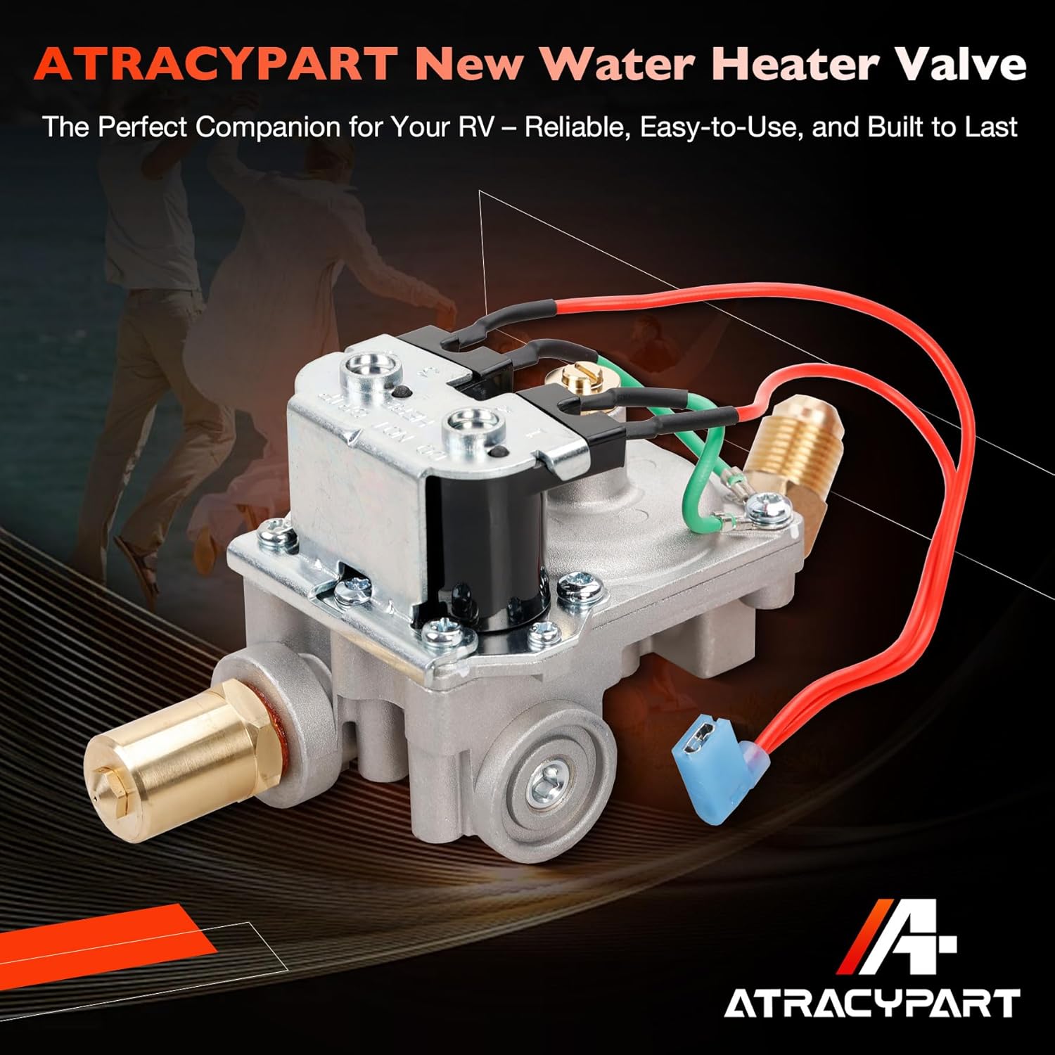 GC6AA-10E 92078 RV Gas Water Heater Control Valve – Compatible with Atwood 6 Gal Water Heaters G6A-8E GC6AA-9E GC6AA-8E GCH6A-10E GCH6A-9E- RV Solenoid Valve for OEM #93844, 93870, 93321,92089