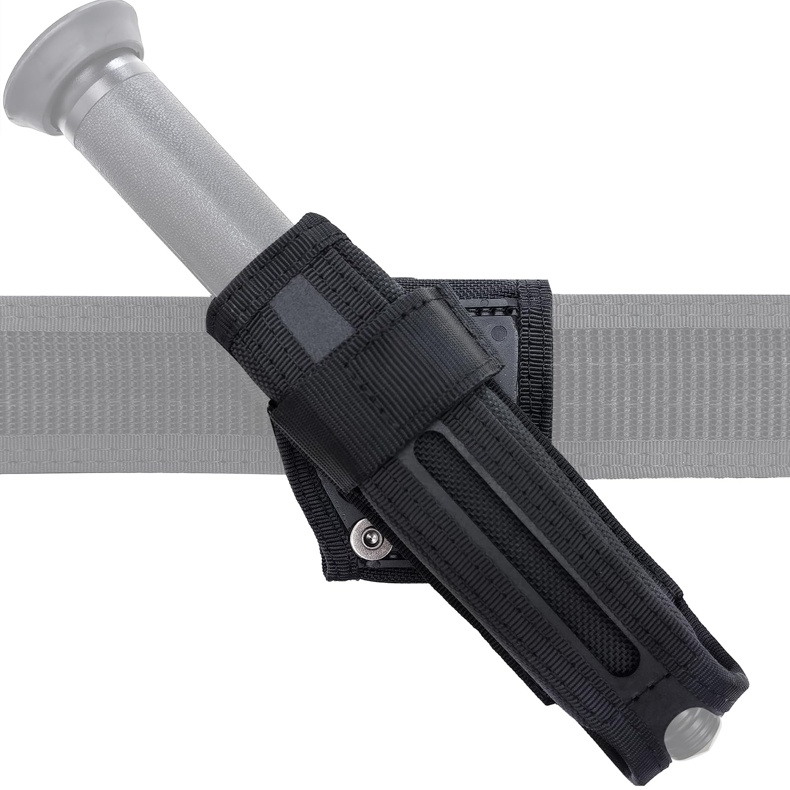 Universal Police Baton Holder -360 Degree Rotating Nylon Baton Cover for 21-26 inch Expandable Baton Holster for Duty Belt for Police Security Officer