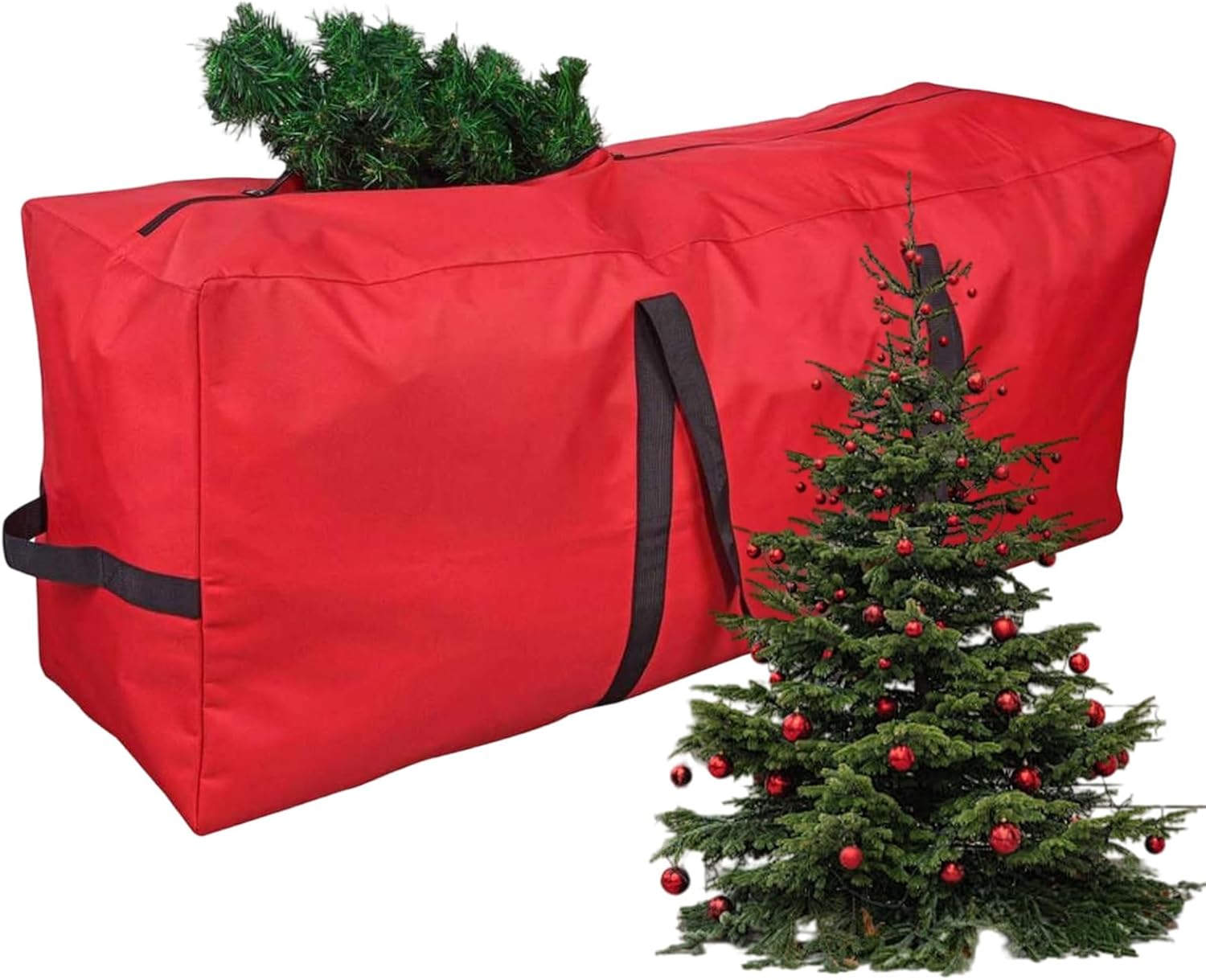 クリスマスツリー収納 | クリスマス飾り 整理コンテナ | ヘビーデューティ ホリデー用品 オーガナイザー,寮 アパート リビングル