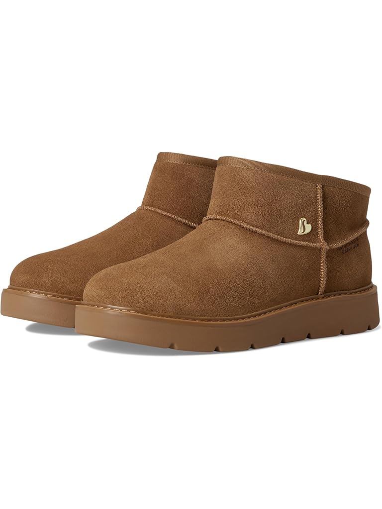 Brown SKECHERS Keepsakes Cozy - Cozy Mini Hands Free Slip-ins