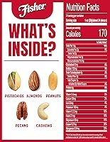 Vista 2 de FISHER Oven Roasted Never Fried - Mezcla de frutos secos asados al horno, nunca fritos