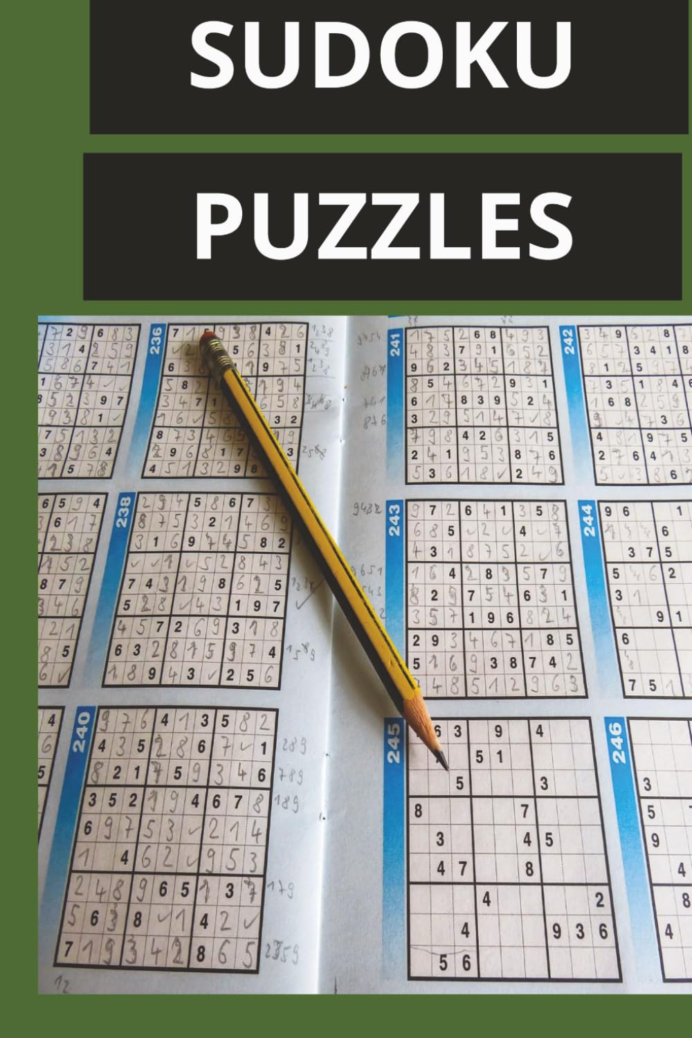 SUDOKU. 60 puzzles plus solutions.: Sharpen your mind and enjoy hours of relaxing entertainment.