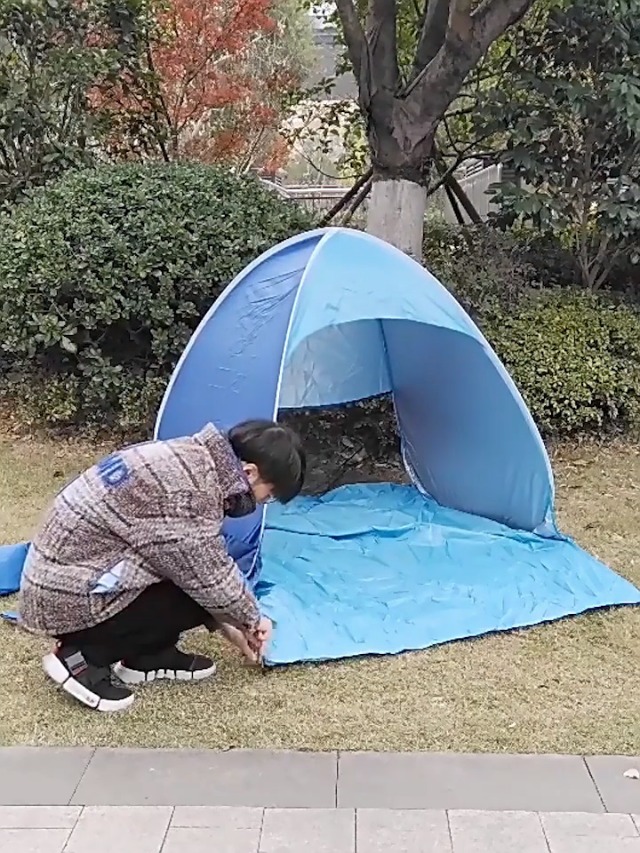Tente Plage Pop-up Teenza Instantanée - UV50+ Étanche Portable Verte