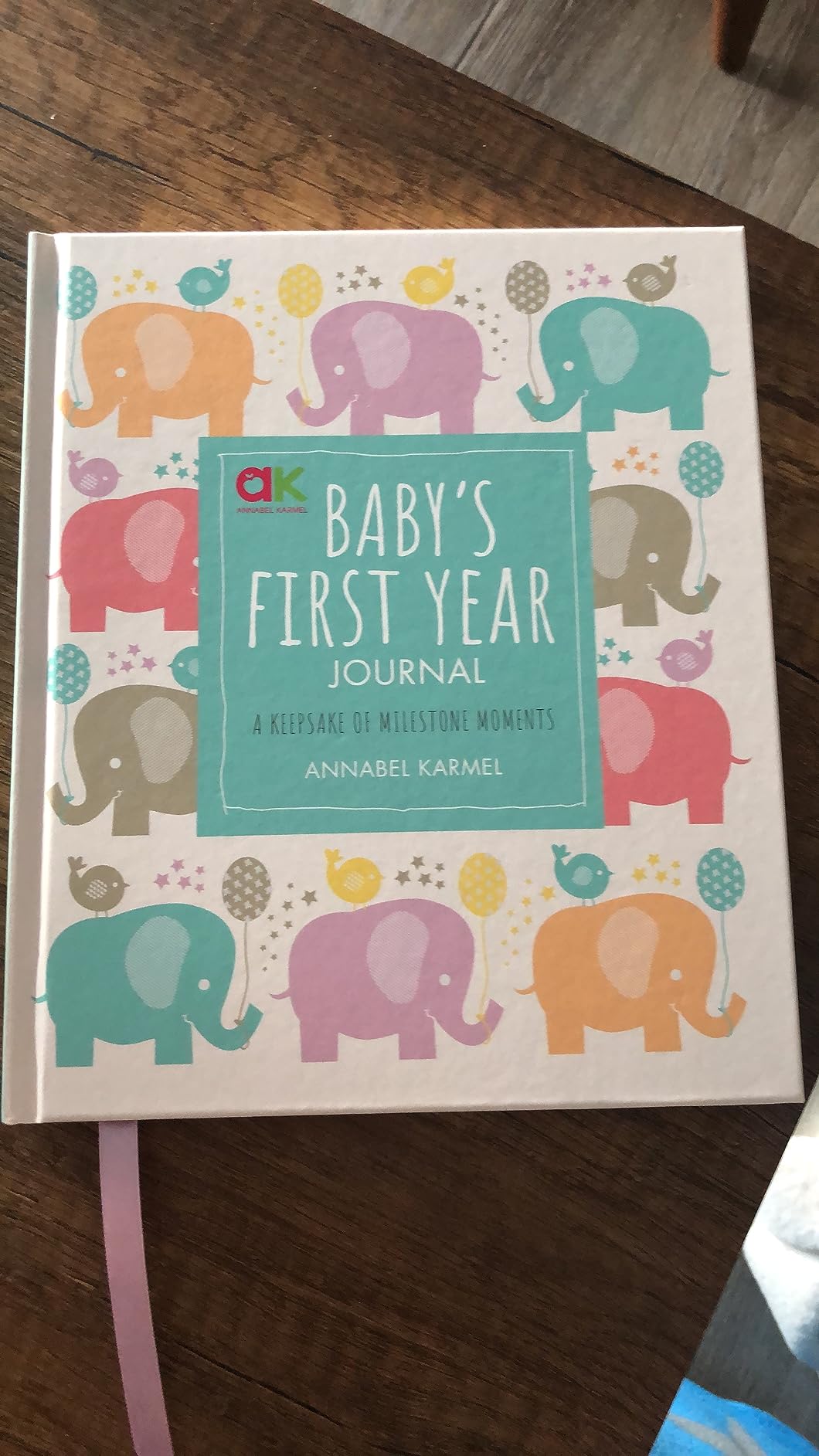 Baby's First Year Journal A Keepsake of Milestone Moments Karmel