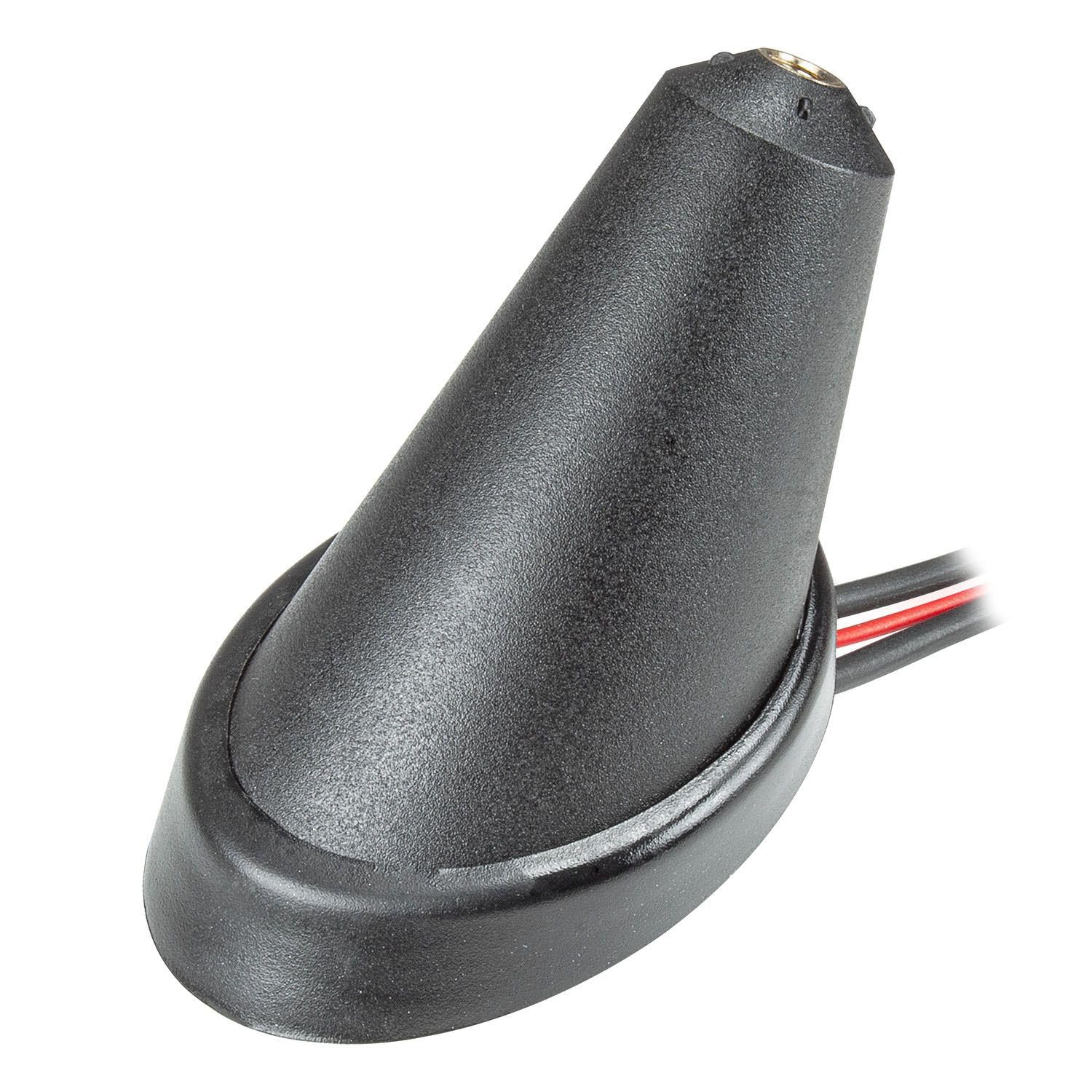 tomzz Audio 1000-067 Antenne Dab pour Voiture, antenne de Toit combinée Dab+ FM AM avec amplificateur SMB DIN 52 degrés