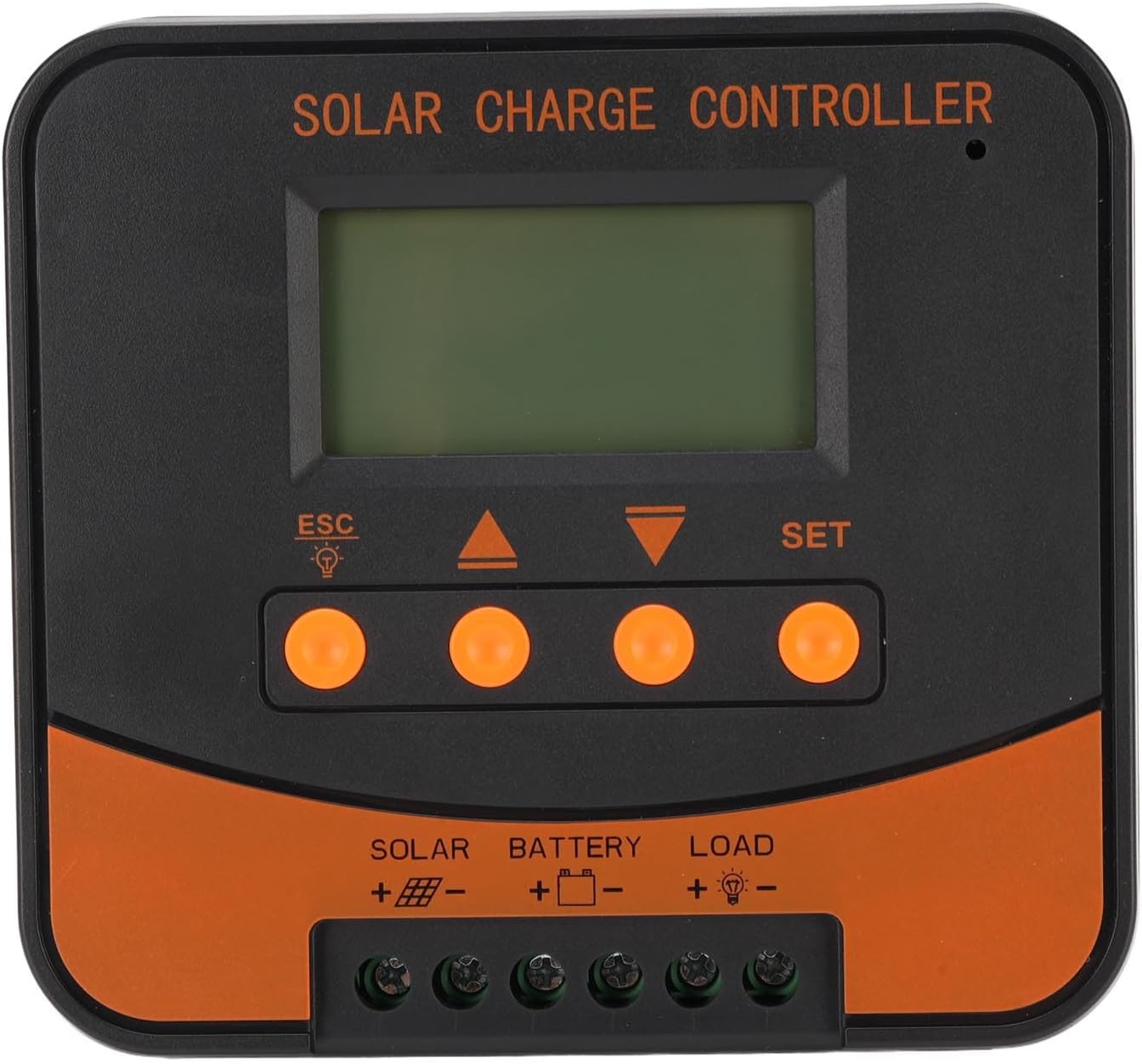 MPPT Solar Charging Controller, 12V 24V 20A LCD Display Regulator with Overcharge Protection, for GEL SLA LFP LI USE Battery and Solar Panel