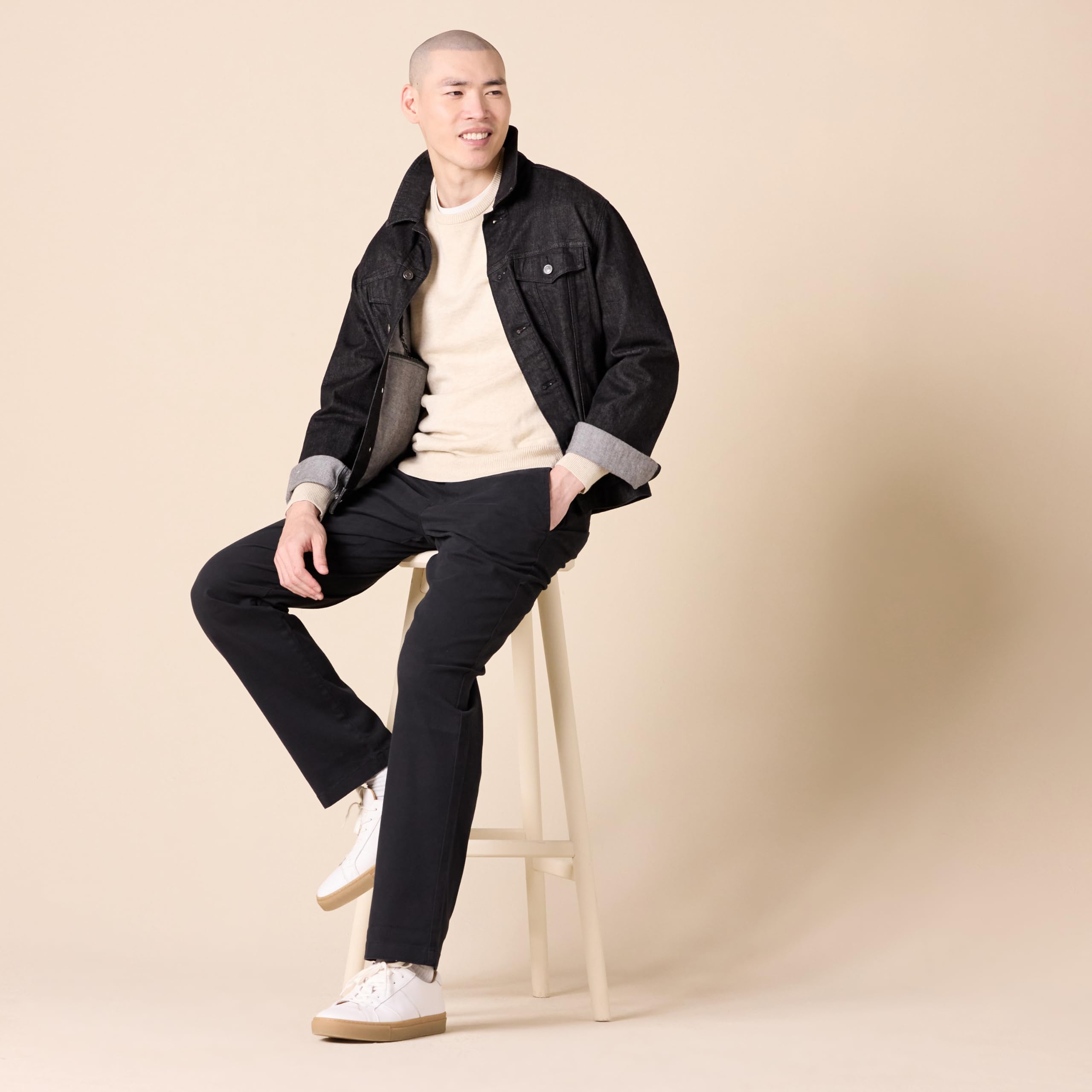 Amazon Essentials Maglione a Girocollo (Disponibile in Taglie Extra Forti) Uomo