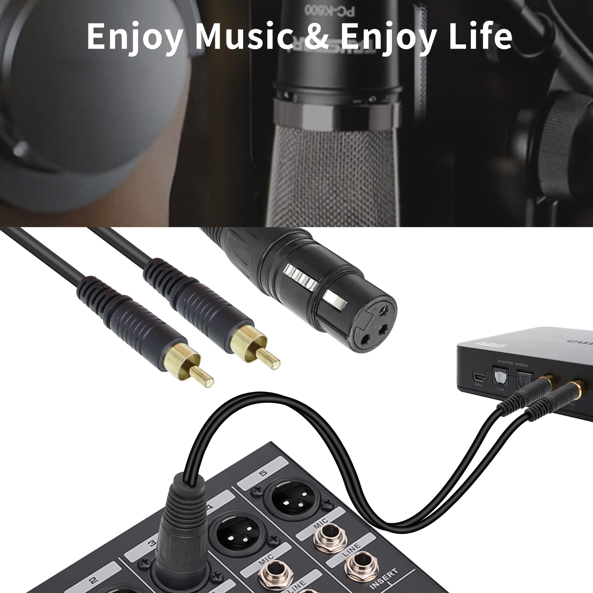 Vind xlr naar rca kabel op - november 2025