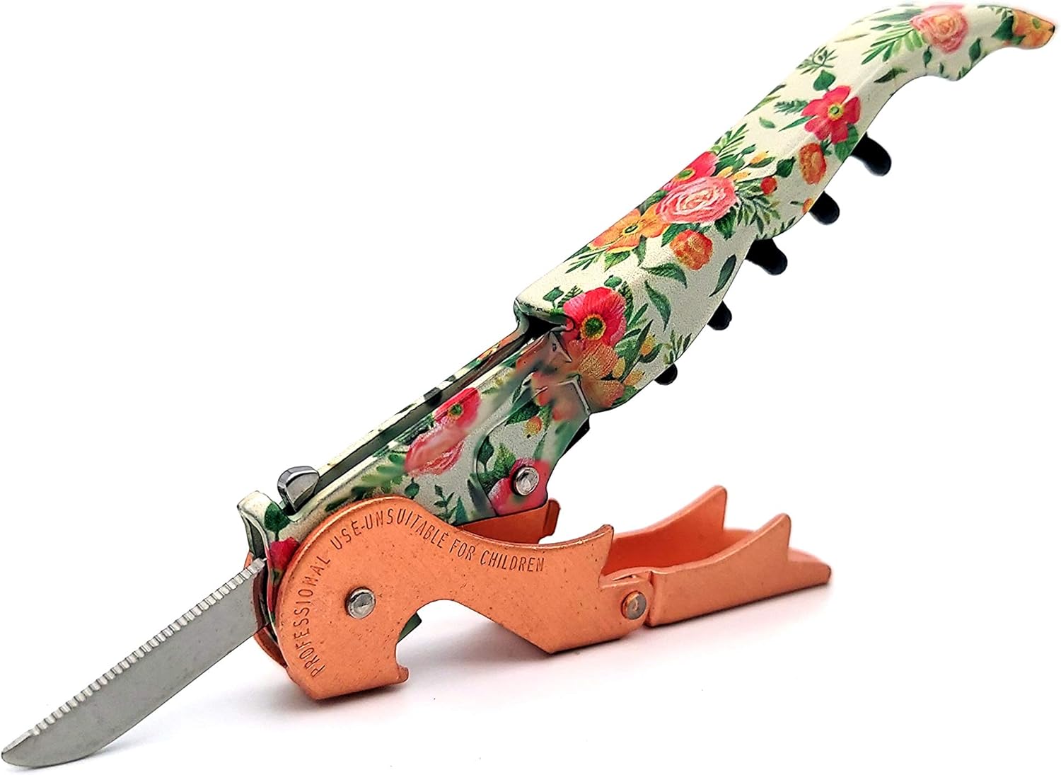 Pulltap's Genuine Collection Floral 900 DoubleHinged Lever Waiters Wine Key