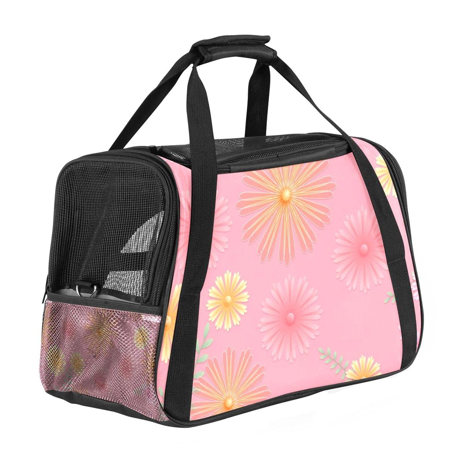 Sac de transport pour avion grand format en tissu durable motif feu d'artifice