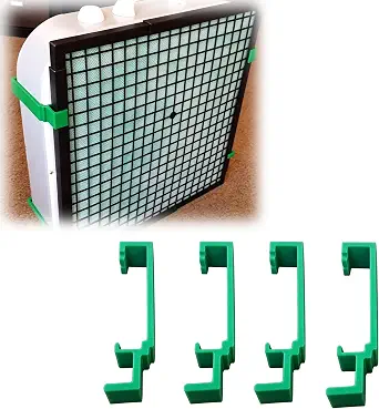 20 Inch Box Fan Air Filter Clips, 4 Pack for 20x20x1 Filters