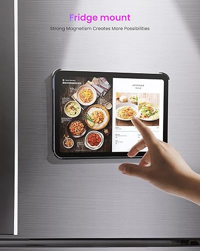 Miniatura 4 de tomtoc Smart Folio - Funda vertical para iPad Mini A17 Pro6 2021 de 8.3 pulgadas 2024, 3 capas, separable, delgada, funda protectora magnética con 4